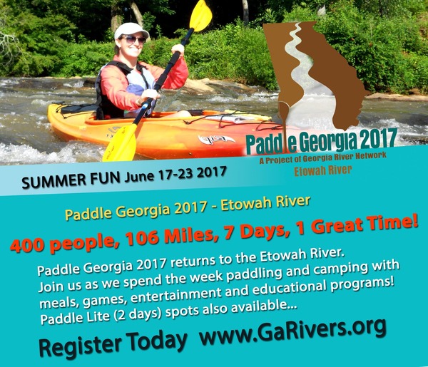 Paddle Georgia 2017 Promo Happy Girl Paddle Georgia 2017 Promo Happy Girl